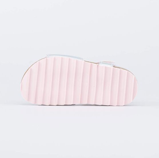 423007-12 Босоножки для девочки для девочки серебрист. фото №3