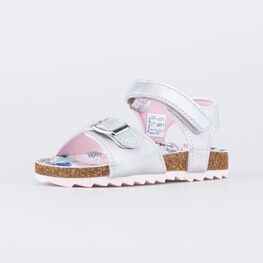 423007-12 Босоножки для девочки для девочки серебрист.