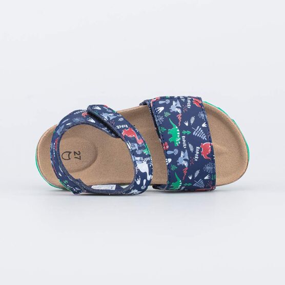 423009-71 Сандалии для мальчика для мальчики син-зел фото №4