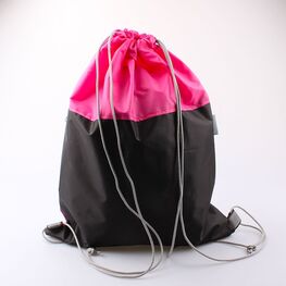 02808077-20 Мешок для сменной обуви Зебра для девочки фук-сер фото №3