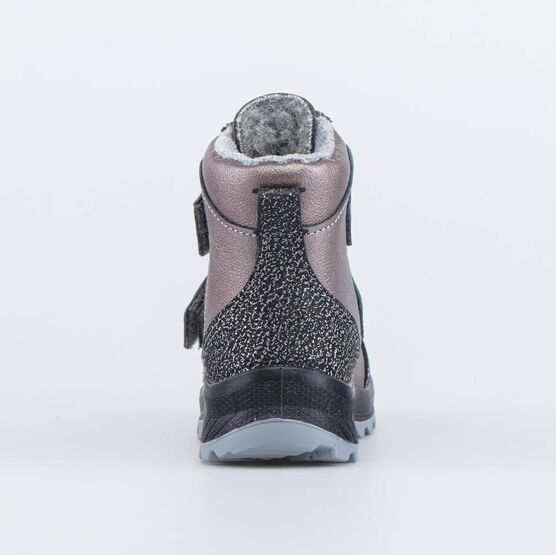 252181-44 Зимние ботинки для девочки для девочки бронзовый фото №5