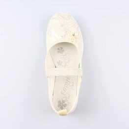 531072-71 Текстильная обувь для девочки золотой фото №4