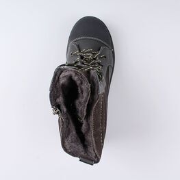 552073-42 Сапожки для мальчики серый фото №4