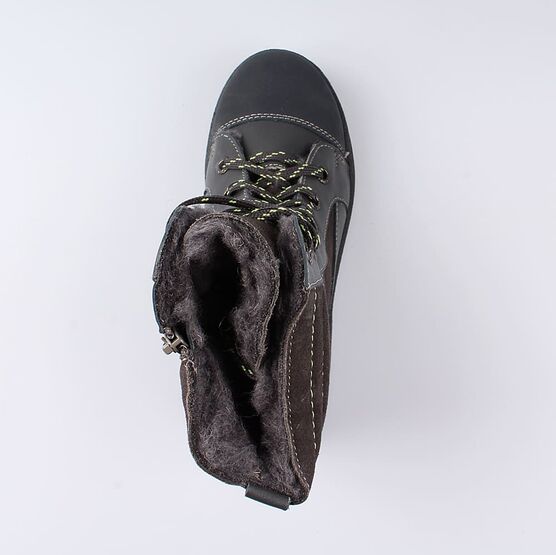 552073-42 Сапожки для мальчики серый фото №4