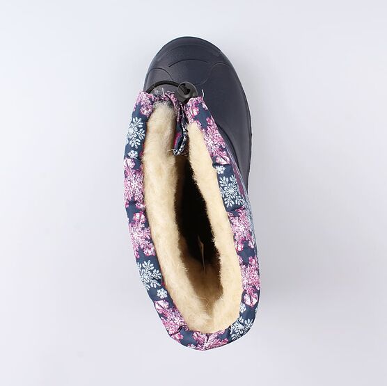 664057-44 Сноубутсы для девочки светло-синий фото №4