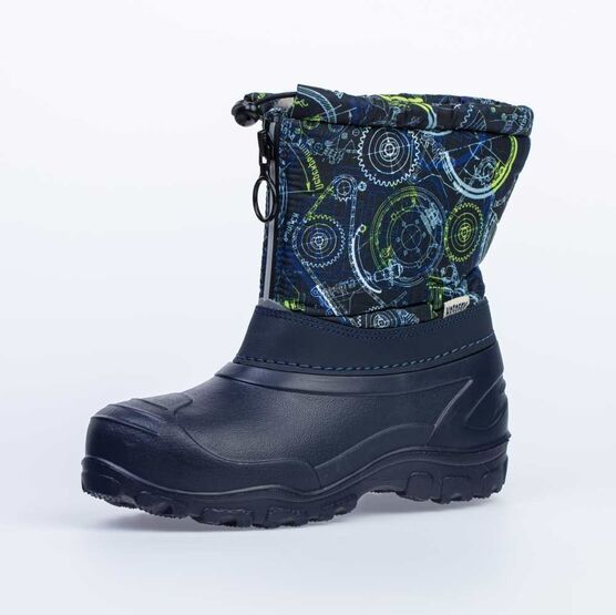 664057-45 Сноубутсы для мальчики светло-синий