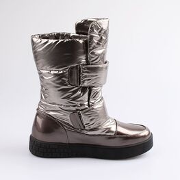 664060-42 Сапожки для девочки бронзовый фото №2