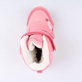 254974-42 Мембранные ботинки для девочки коралл фото №4