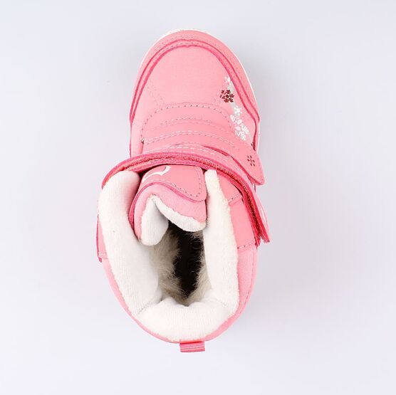 254974-42 Мембранные ботинки для девочки коралл фото №4