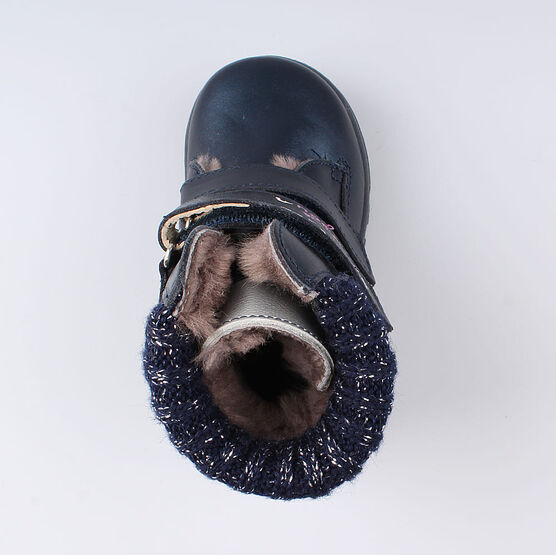 152265-51 Сапожки для девочки синий фото №4