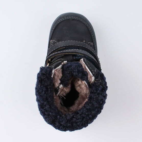 152263-51 Зимние ботинки для мальчика для мальчики темно-синий фото №4