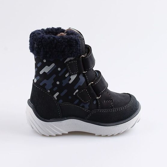 152263-51 Зимние ботинки для мальчика для мальчики темно-синий фото №2