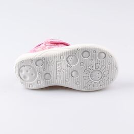 221088-11 Босоножки текстильные для девочки розовый фото №3