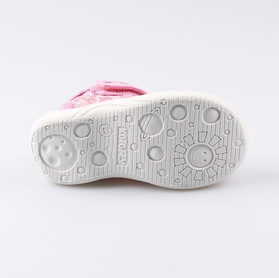 221088-11 Босоножки текстильные для девочки розовый фото №3