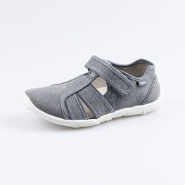 521003-11 Сандалии текстильные для мальчики голубой