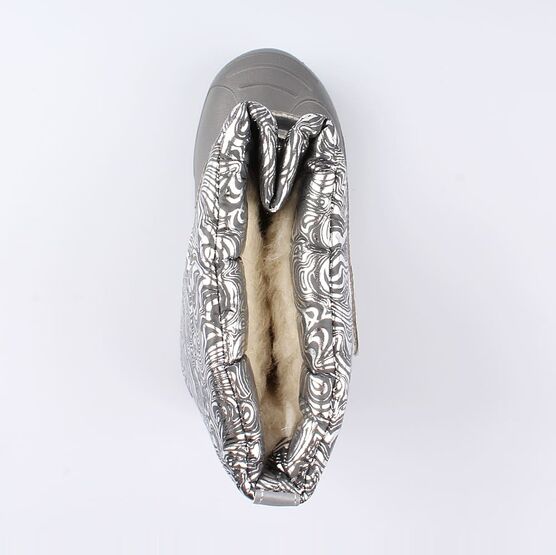 364036-44 Сноубутсы для девочки сер-срб фото №4