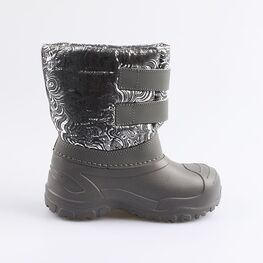 364036-44 Сноубутсы для девочки сер-срб фото №2