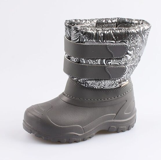 364036-44 Сноубутсы для девочки сер-срб