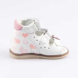 022112-21 Туфли летние для девочки персиковый фото №2