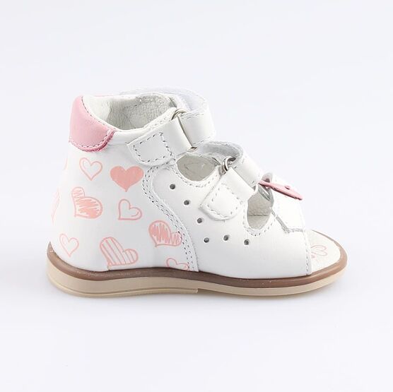 022112-21 Туфли летние для девочки персиковый фото №2