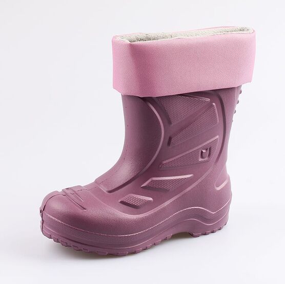 565004-15 Резиновые сапоги для девочки розовый