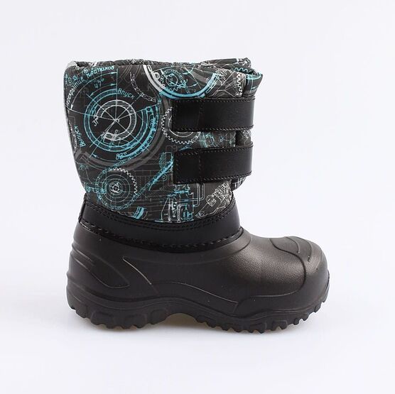 364036-42 Сноубутсы для мальчики серый фото №2