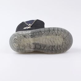 362100-52 Полусапожки на молнии для девочки темно-синий фото №3