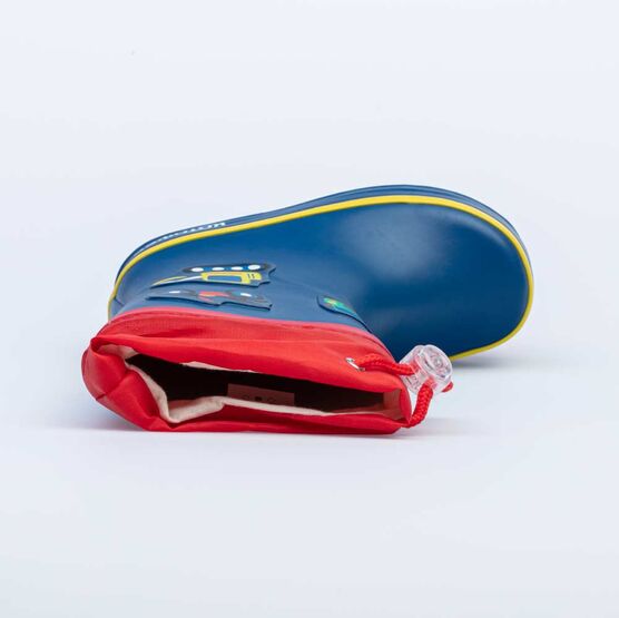 366210-11 Резиновые сапоги для мальчики син-кра фото №5