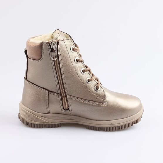 552130-44 Сапожки для девочки бронзовый фото №2