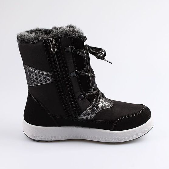 764919-42 Мембранные сапожки для девочки черный фото №2