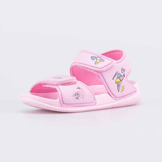 325143-11 Пляжная обувь для девочки Пломбир для девочки розовый