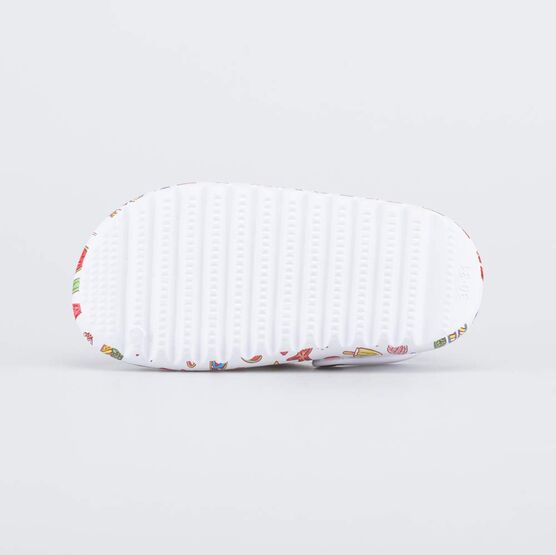 325147-01 Пляжная литьевая обувь Морские радости для девочки белый фото №3