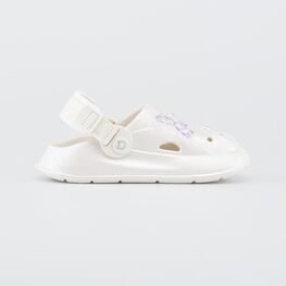 325166-02 Пляжная обувь для девочки Бабочки для девочки бежевый фото №2