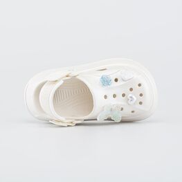 325166-02 Пляжная обувь для девочки Бабочки для девочки бежевый фото №4