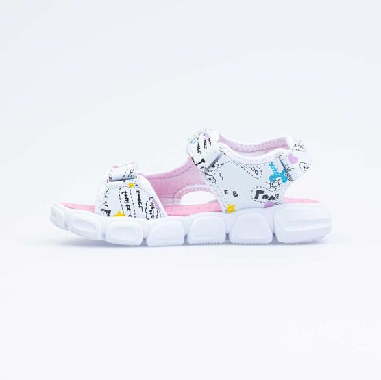 523064-11 Пляжная обувь для девочки бел-фук фото №2
