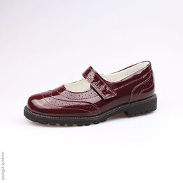 532168-22 Туфли для девочки бордовый