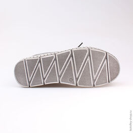 654026-31 Ботинки для девочки светло-синий фото №3