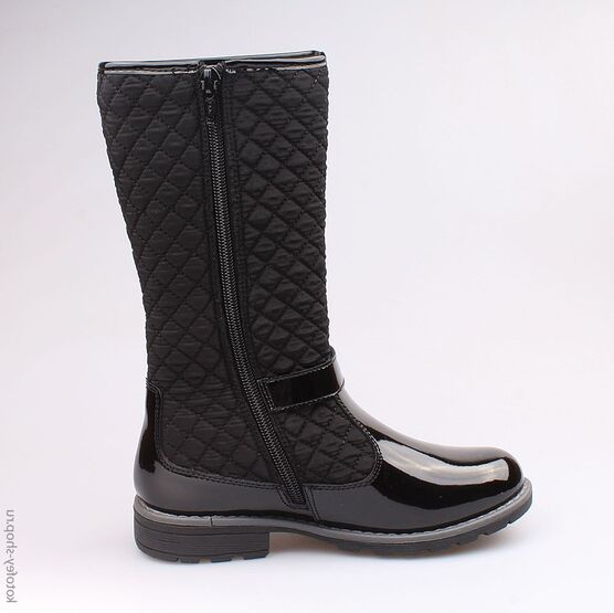 564049-31 Сапожки для девочки черный фото №2