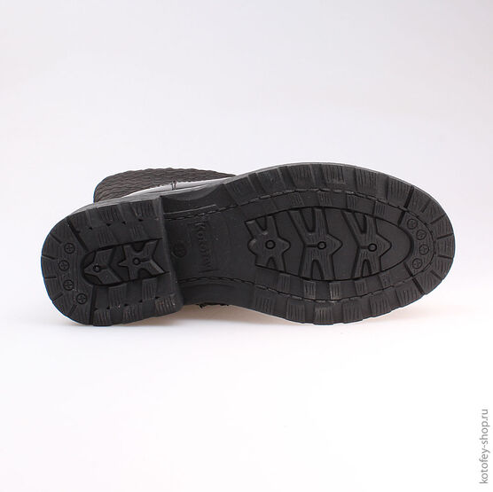 564049-31 Сапожки для девочки черный фото №3