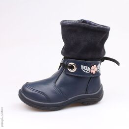 362079-32 Сапожки для девочки светло-синий