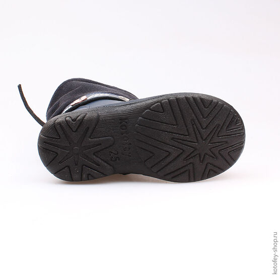 362079-32 Сапожки для девочки светло-синий фото №3