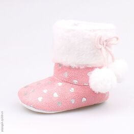 001068-11 Пинетки для девочки розовый