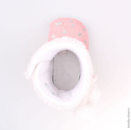 001068-11 Пинетки для девочки розовый фото №4