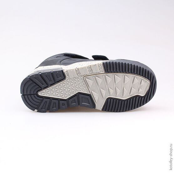 554021-31 Ботинки для мальчики син-сер фото №3