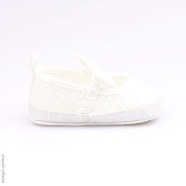 001070-11 Пинетки для девочки серебристый фото №2