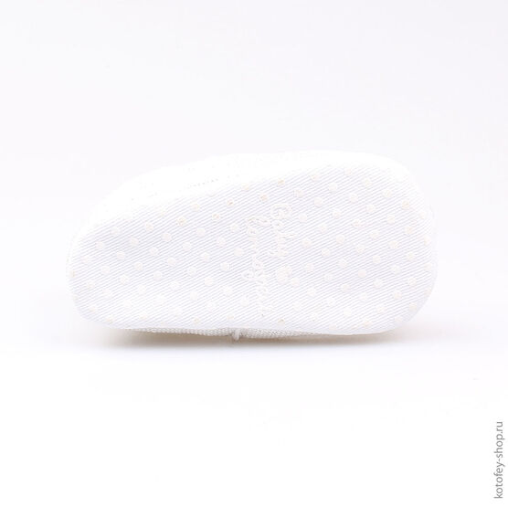 001070-11 Пинетки для девочки серебристый фото №3