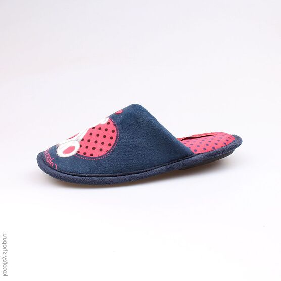 631076-11 Тапочки для девочки син-кра