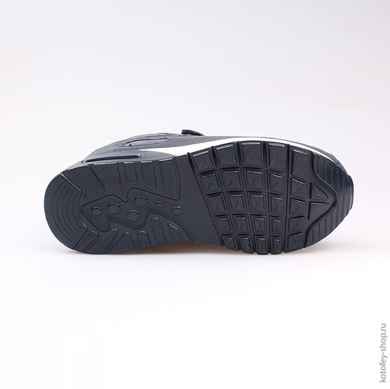 644167-72 Кроссовки со вставками из натуральной кожи для мальчики синий фото №3