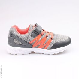 644170-72 Кроссовки для девочки сер-роз фото №2