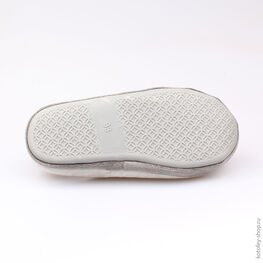 631069-11 Тапочки белые для девочки белый фото №3